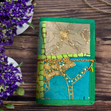 Rajastahni Patchwork Journal - Green