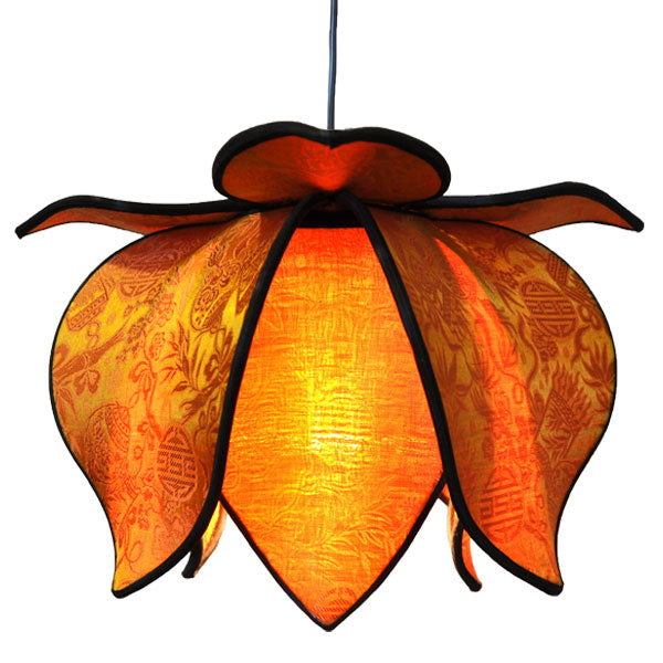 Hanging Baby Blooming Lotus Lamp 10" - Sun