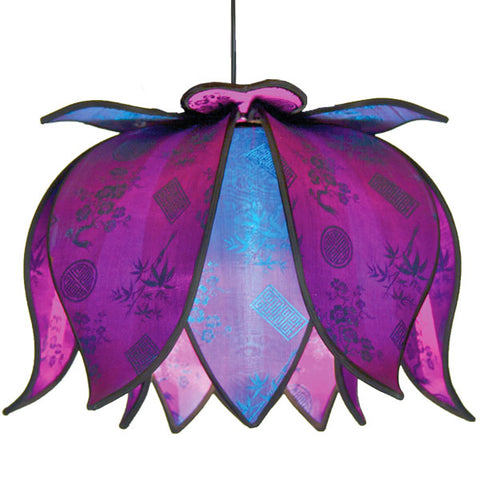Hanging Blooming Lotus Lamp - Jewel