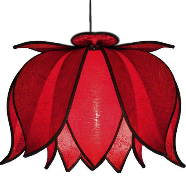 Hanging Blooming Lotus Lamp - Solar