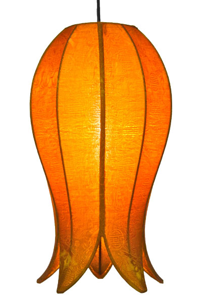 Hanging Flowering Lotus Lamp Medium - Sun