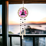 Yoga - Rattan Ring Capiz Chime