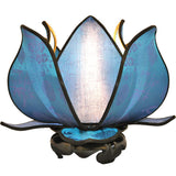 Baby Blooming Lotus Lamp - Aqua - Om Gallery