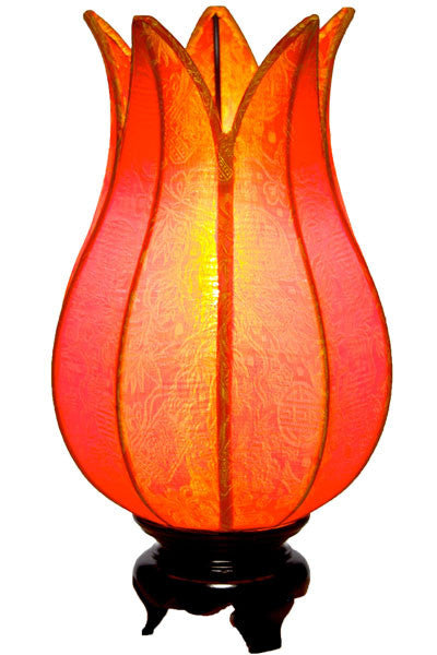 Baby Flowering Lotus Lamp Citrus - Om Gallery