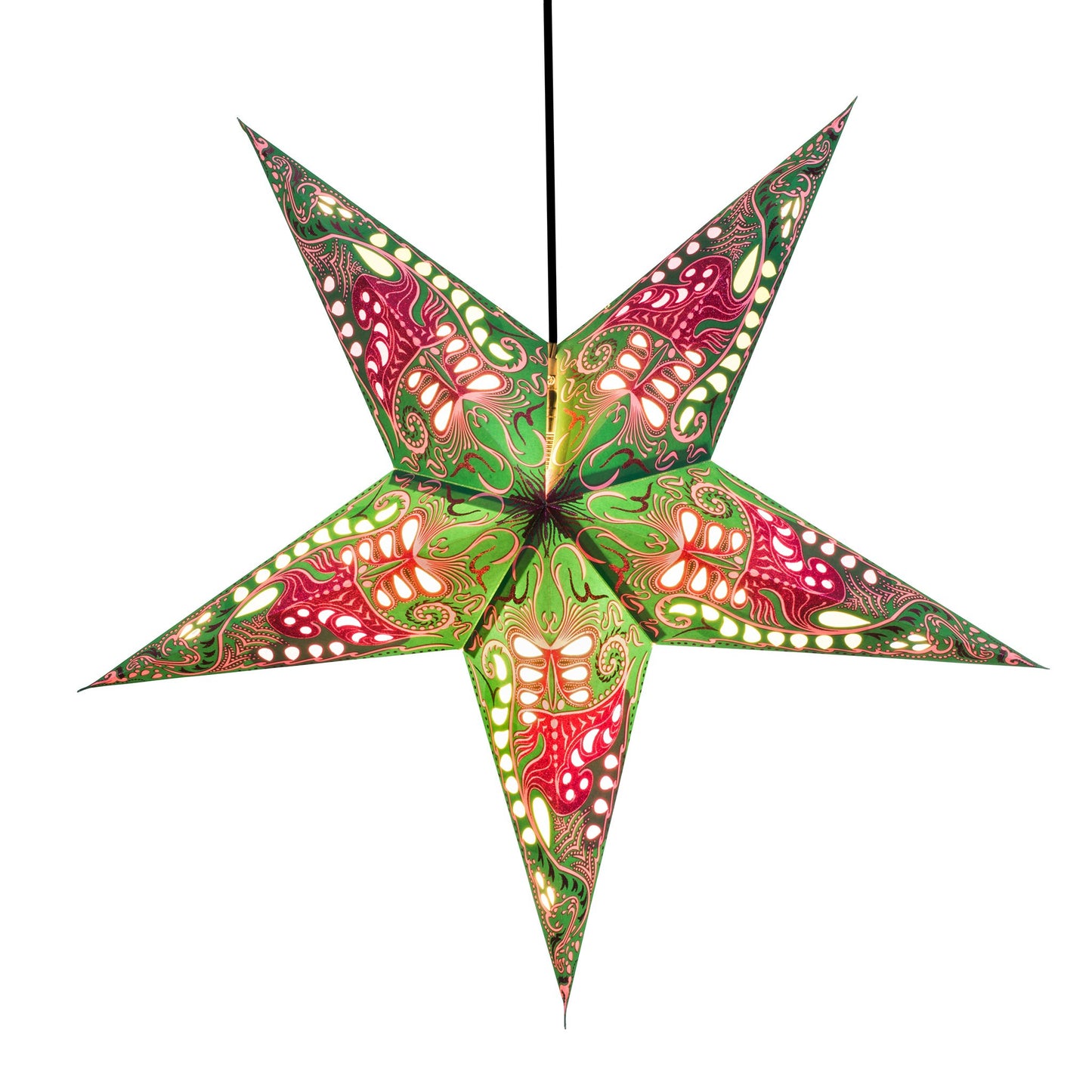 Om Paper Star Lantern - Life's Goodness