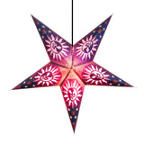 Om Paper Star Lantern - Purple Heaven