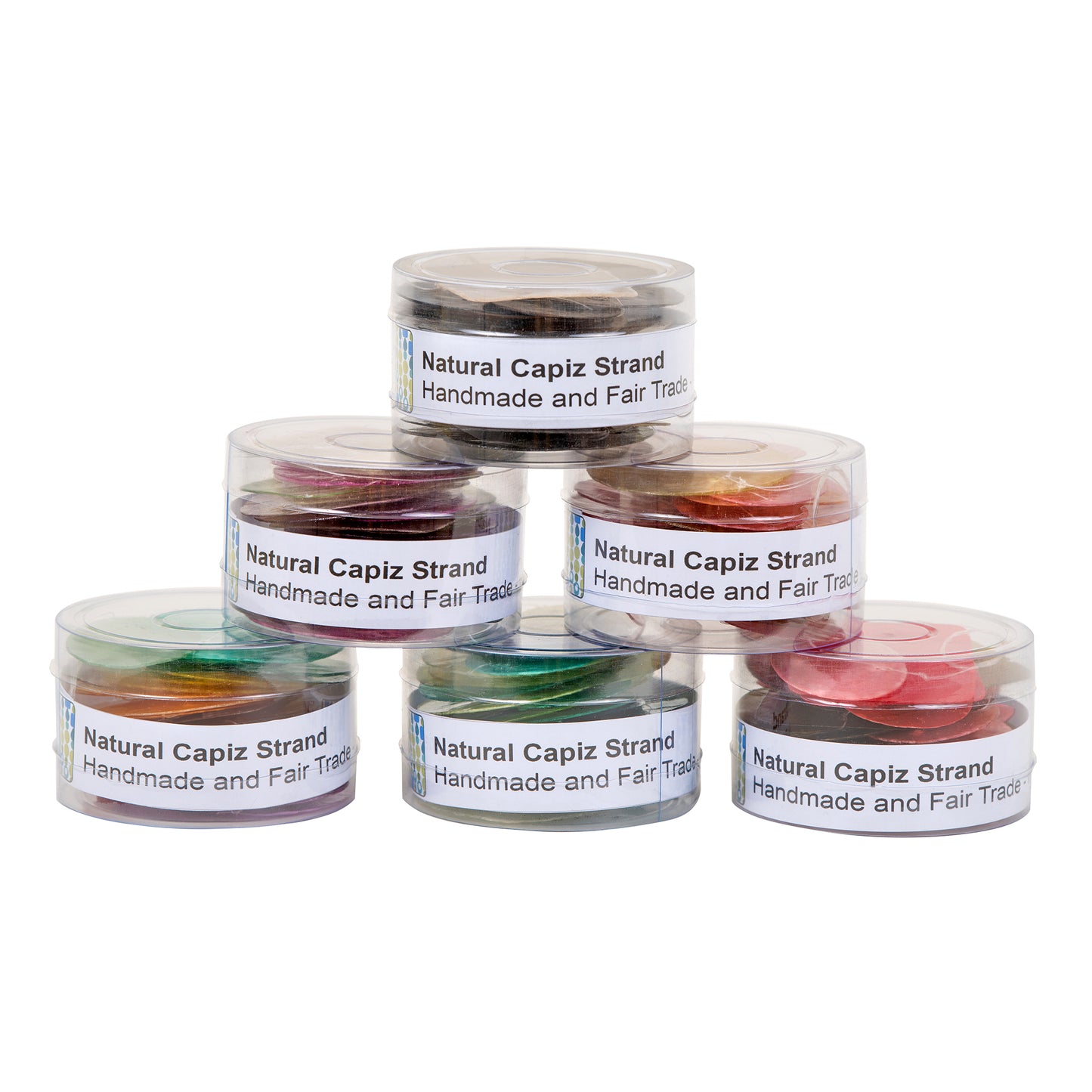 Capiz Shell Garland - Natural Butterfly