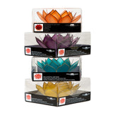 Capiz Lotus Gemstone Collection Pack + 1 Free Stand
