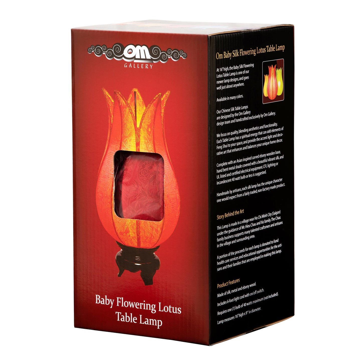 Baby Flowering Lotus Lamp Green