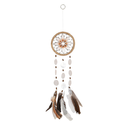 Capiz Dreamcatcher Chime - Flower