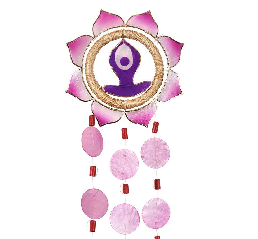 Capiz Dreamcatcher Chime - Yoga