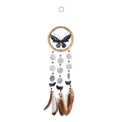 Capiz Dreamcatcher Chime - Butterfly