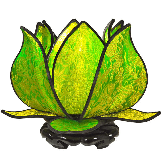 Baby Blooming Lotus Lamp - Lime - Om Gallery