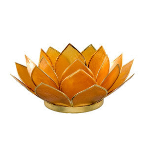 Gemstone Lotus  -  Amber