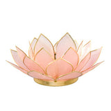 Gemstone Lotus  -  Rose Quartz