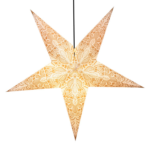 Om Paper Star Lantern - Powder