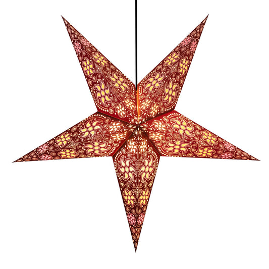 Om Paper Star Lantern - Garden
