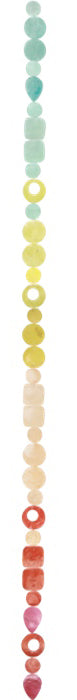 Capiz Shell Garland - Fiesta Rainbow
